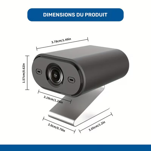 ("Paquet de 2) Caméra de surveillance Wifi sans fil intelligente, Wi-Fi 2.4G