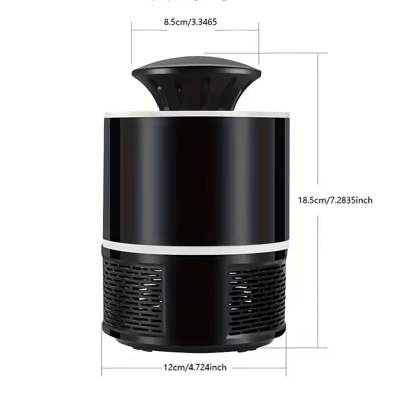 1 Lampe anti-moustique, Répulsif anti-moustique automatique silencieux, Lampe anti-moustique photocatalytique d'intérieur pour la maison, Absorbeur de moustiques et lampe anti-moustique, Convient pour la cour, Modèles à brancher directement Mosquito Li