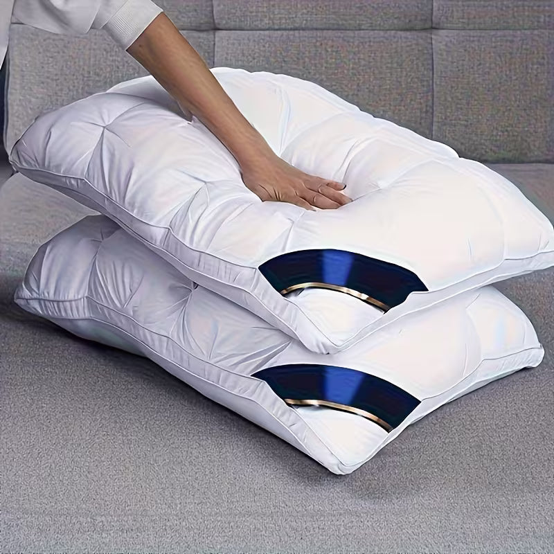 Oreiller de luxe qualité hôtel 5 étoiles - Soutien cervical pour un sommeil profond