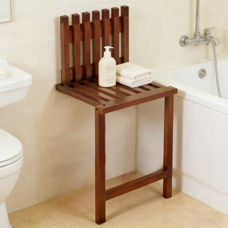 Chaise Pliable murale Polyvalente en Bamboo avec le vérouillage modele déposé