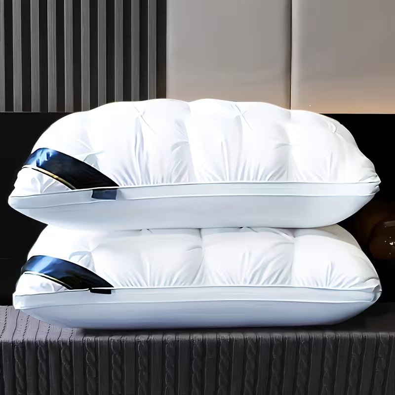 Oreiller de luxe qualité hôtel 5 étoiles - Soutien cervical pour un sommeil profond