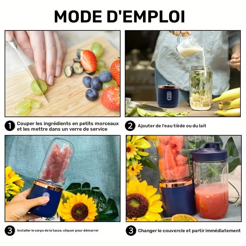Presse-agrumes portable petit avec chargement, tasse à jus pour la maison, vente en gros, presse-agrumes C multifonctionnel
