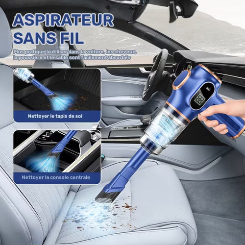 Aspirateur Multifonction 2-en-1 Souffleur et Aspiration