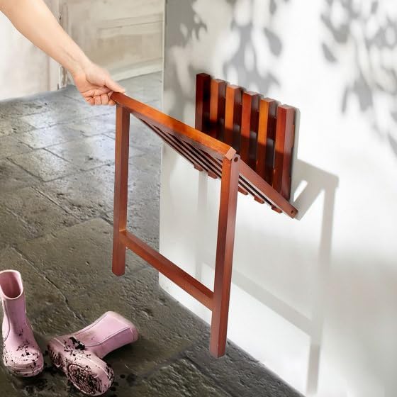 Chaise Pliable murale Polyvalente en Bamboo avec le vérouillage modele déposé