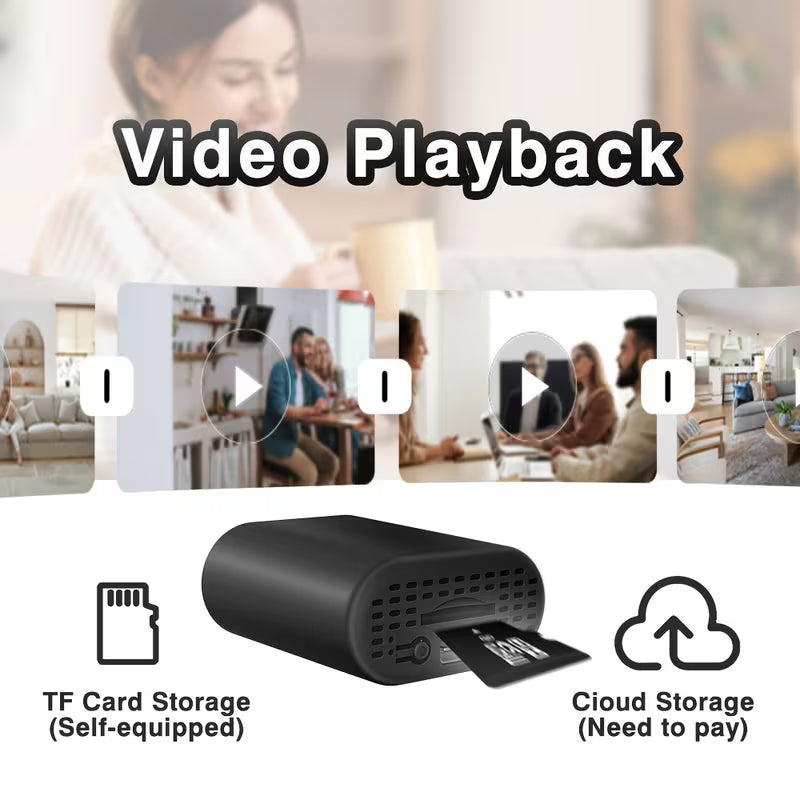 ("Paquet de 2) Caméra de surveillance Wifi sans fil intelligente, Wi-Fi 2.4G