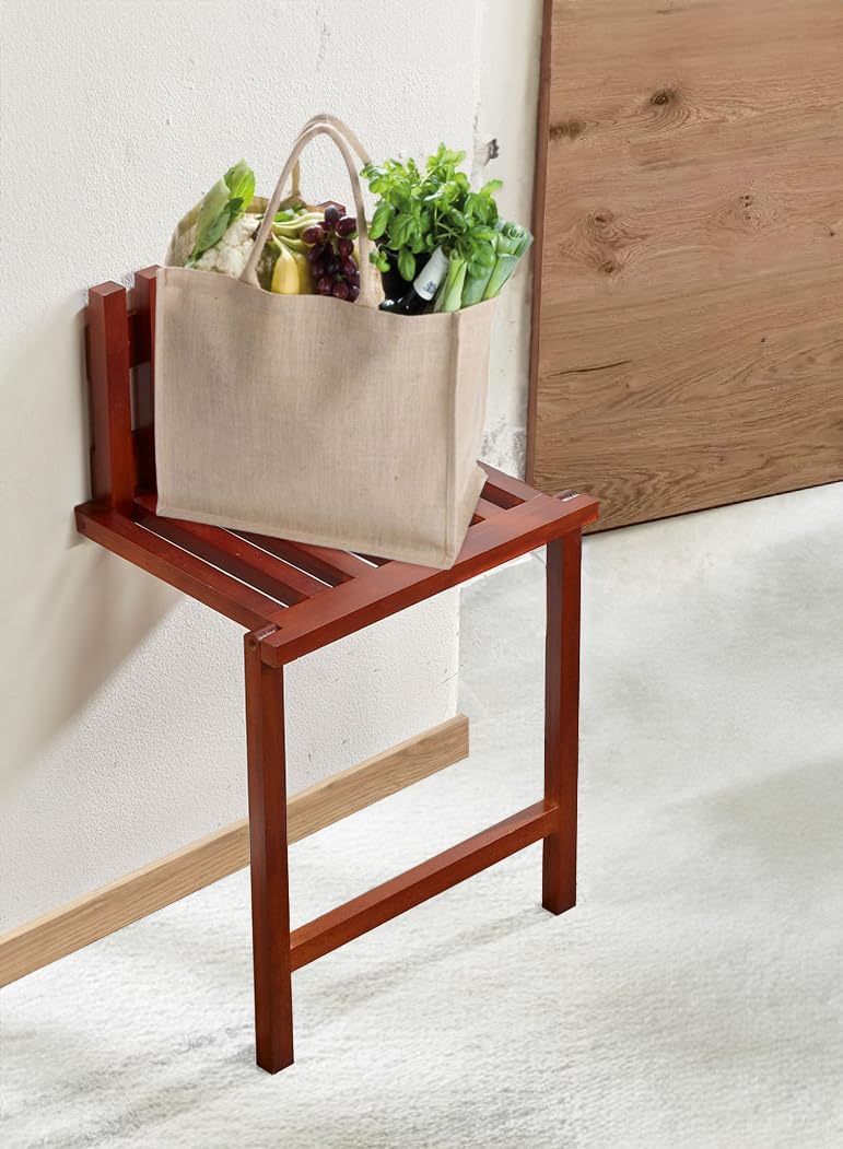 Chaise Pliable murale Polyvalente en Bamboo avec le vérouillage modele déposé