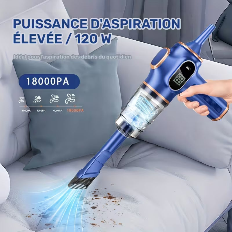 Aspirateur Multifonction 2-en-1 Souffleur et Aspiration