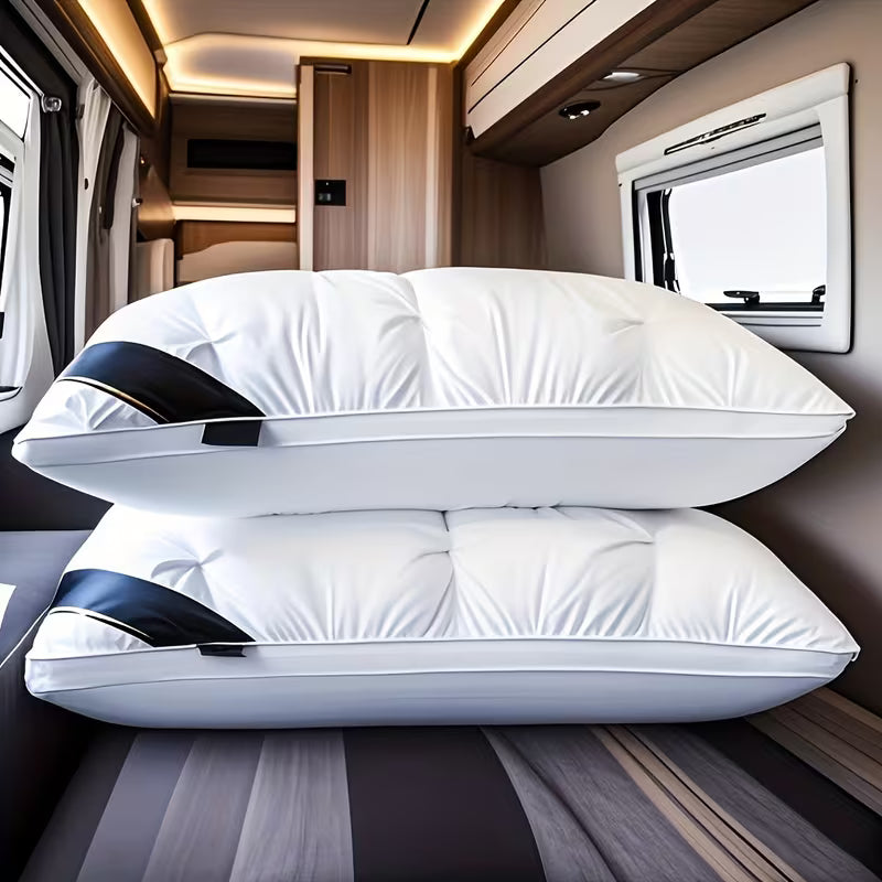 Oreiller de luxe qualité hôtel 5 étoiles - Soutien cervical pour un sommeil profond