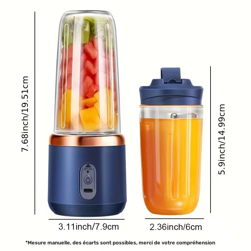 Presse-agrumes portable petit avec chargement, tasse à jus pour la maison, vente en gros, presse-agrumes C multifonctionnel