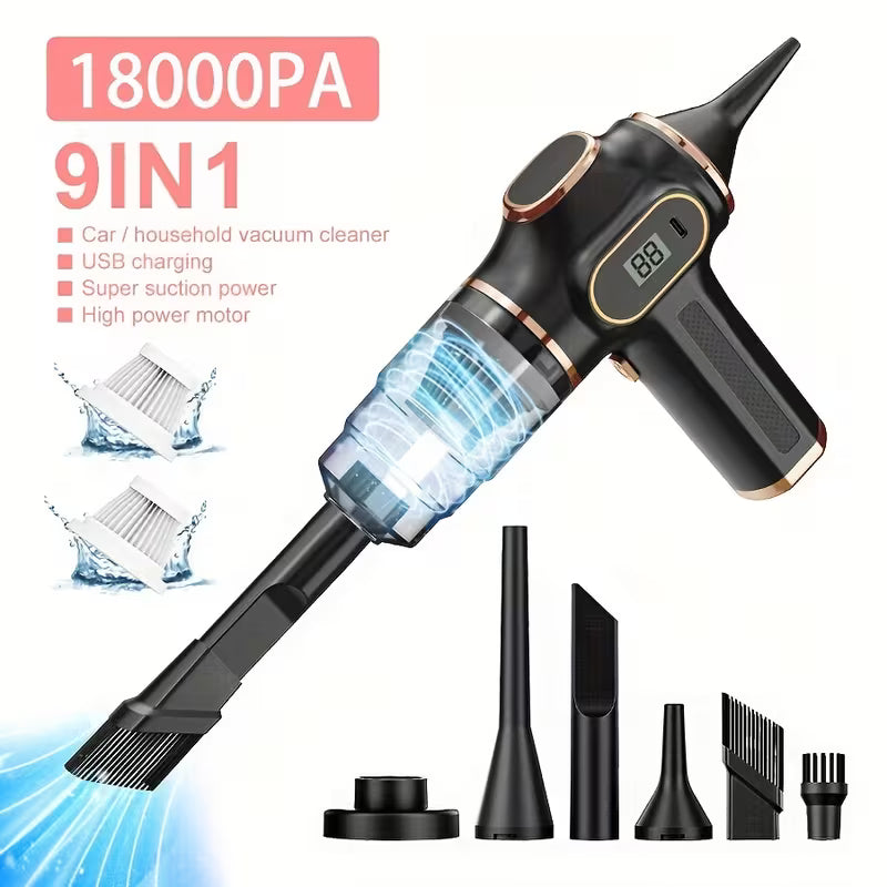Aspirateur Multifonction 2-en-1 Souffleur et Aspiration