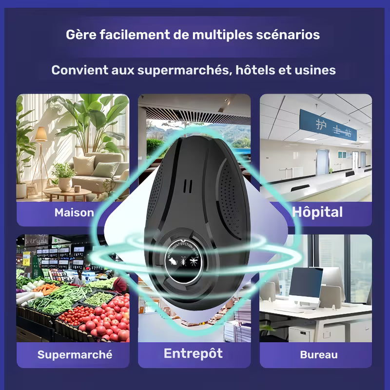 Répulsif Électronique Ultrasonique pour Rats