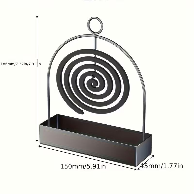 1 Porte-Bougies -Moustiques, Porte-Bois de Santal, Matériau Métallique, Adapté pour Suspendre des Bougies -Moustiques ou du Bois de Santal, Idéal pour Décorer le Salon/Chambre et le Camping en Plein Air