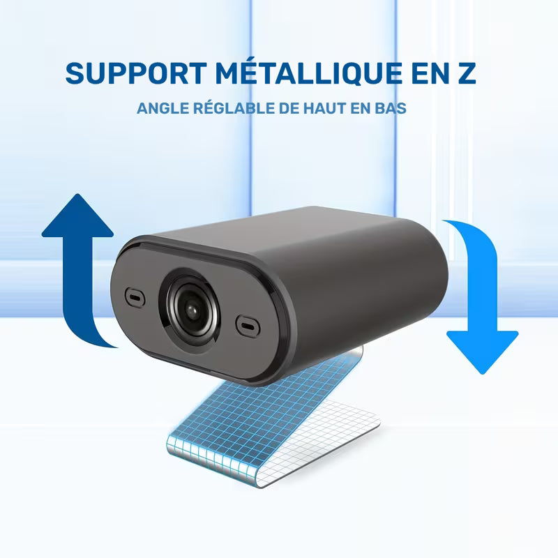 ("Paquet de 2) Caméra de surveillance Wifi sans fil intelligente, Wi-Fi 2.4G