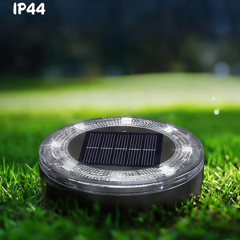 Lampes solaires de sol 56LED 40LED, lot de 7/5 lampes solaires pour statues, lampes décoratives d'extérieur IP44, éclairage paysager plat à LED amélioré, convient aux allées extérieures, jardins, cours et allées
