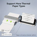 Imprimante thermique portable sans fil PeriPage compatible avec iOS/Android