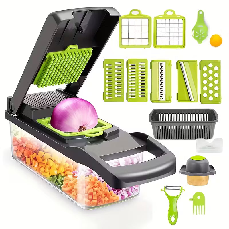 Coupe-légumes multifonctionnel 16 en 1