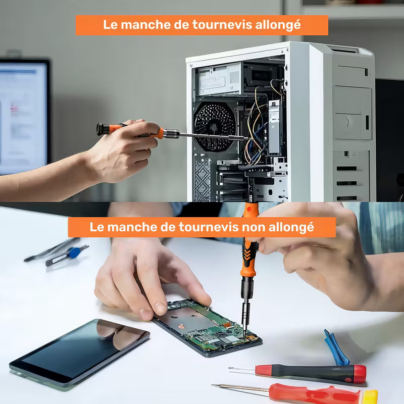 117 en 1 Kit de Tournevis de Précision