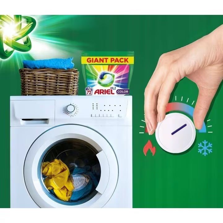 ARIEL Capsules de lessive tout-en-un 100 lavages