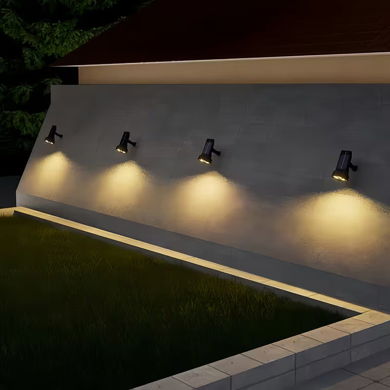 Projecteur Solaire d'Extérieur, 55 LED, 3 Modes, Éclairage Paysager de Décoration de Noël, Lampes Solaires d'Allée - Convient pour Décorations de Jardin de Fêtes, Projecteurs Solaires