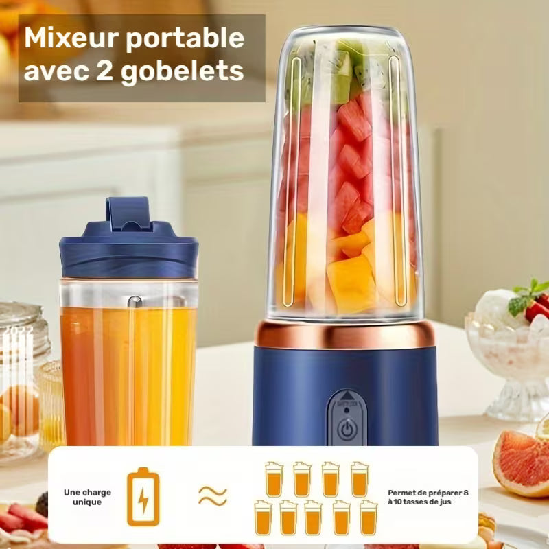 Presse-agrumes portable petit avec chargement, tasse à jus pour la maison, vente en gros, presse-agrumes C multifonctionnel
